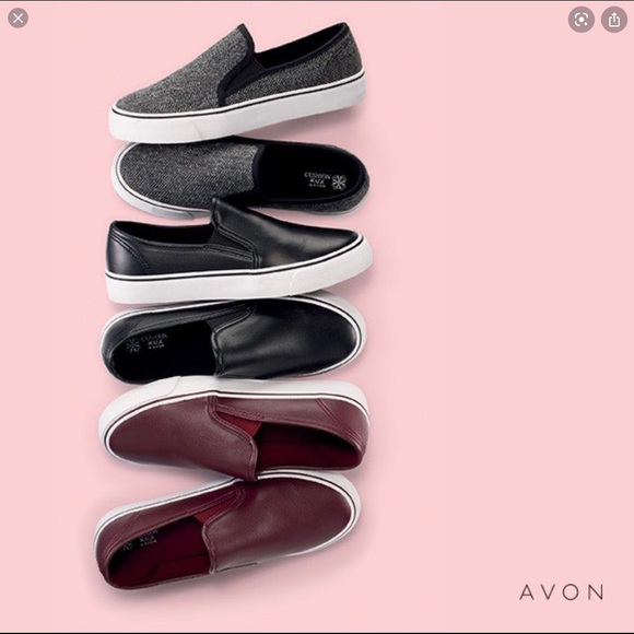 NWT Autumn Canvas Herringbone Slip On Sneakers 11 - Picture 1 of 1